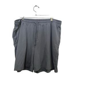 Life Is Good Men's Gray Solid Crusher-Flex™ Activewear Short Size XL
